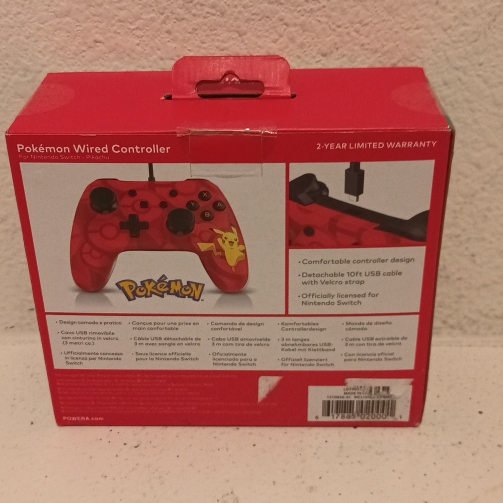 Nintendo switch controller faceoff wired controller - Picture 2 of 2